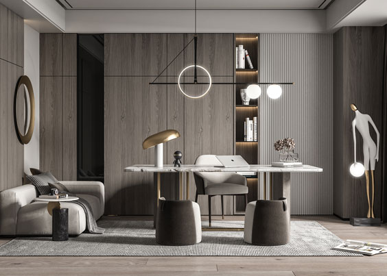 別墅書房設(shè)計(jì)案例